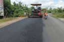Foto: Proses pengerjaan di ruas jalan Bontang-Sangatta oleh BBPJN Kaltim.Foto by BBPJN Kaltim